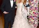 Crystal Harris auctioning wedding dress to benefit cancer charity