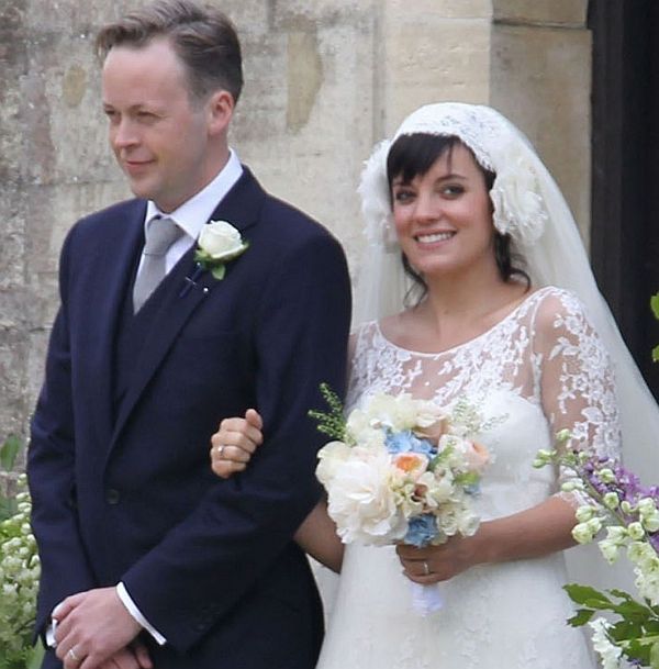 Lily Allen and Sam Cooper