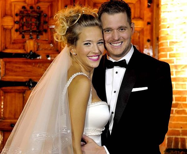 Michael Buble and Luisana Lopilato