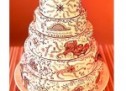 Beautiful henna wedding cakes for your wedding