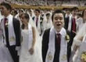 Mass wedding in South Korea