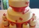 How to make mini wedding tier cakes